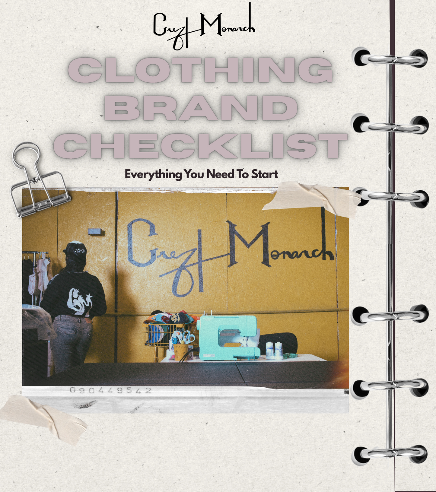 Clothing Brand Checklist eBook – Everything You Need to Start Your Brand the Right Way