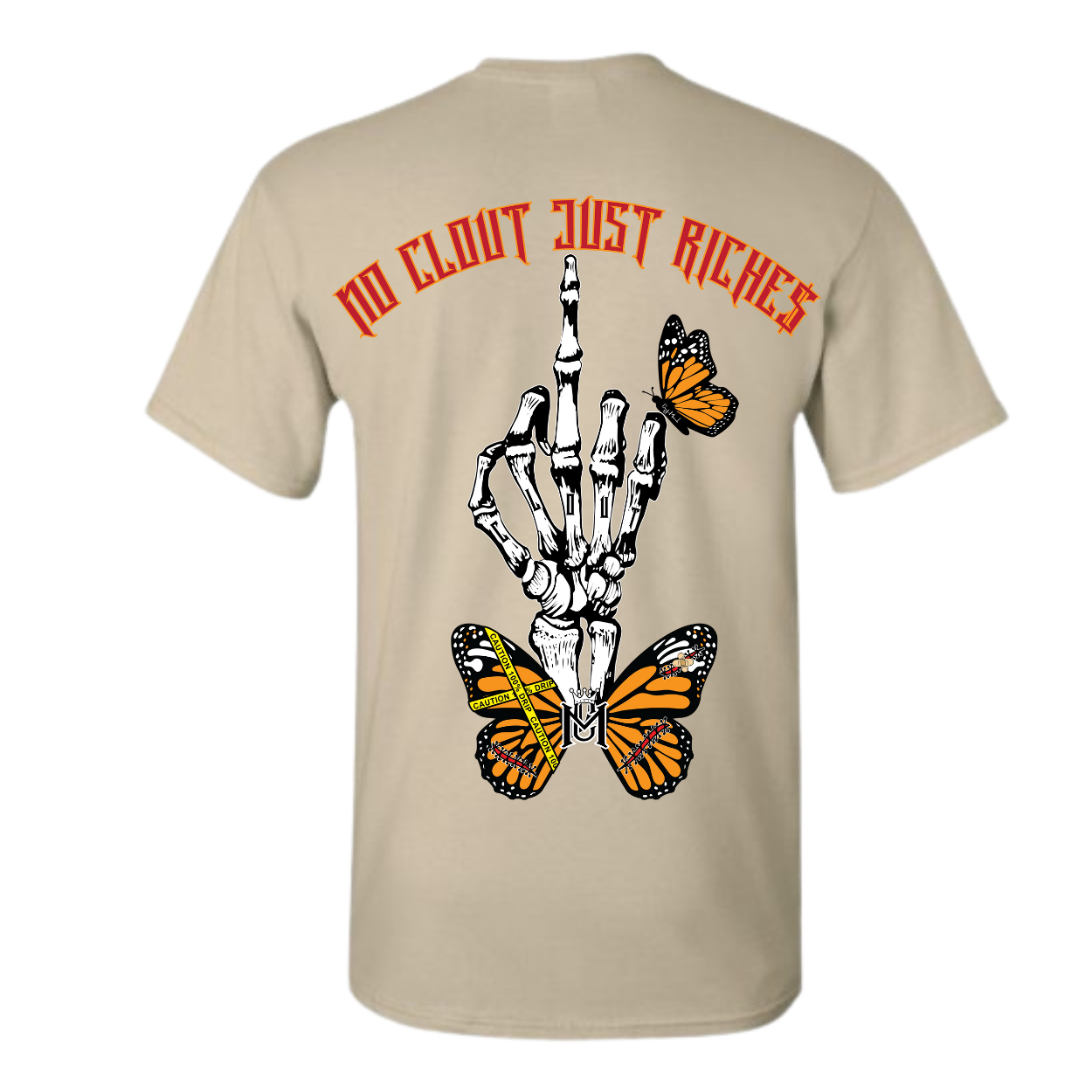 NO CLOUT JUST RICHES OVERSIZED TEE