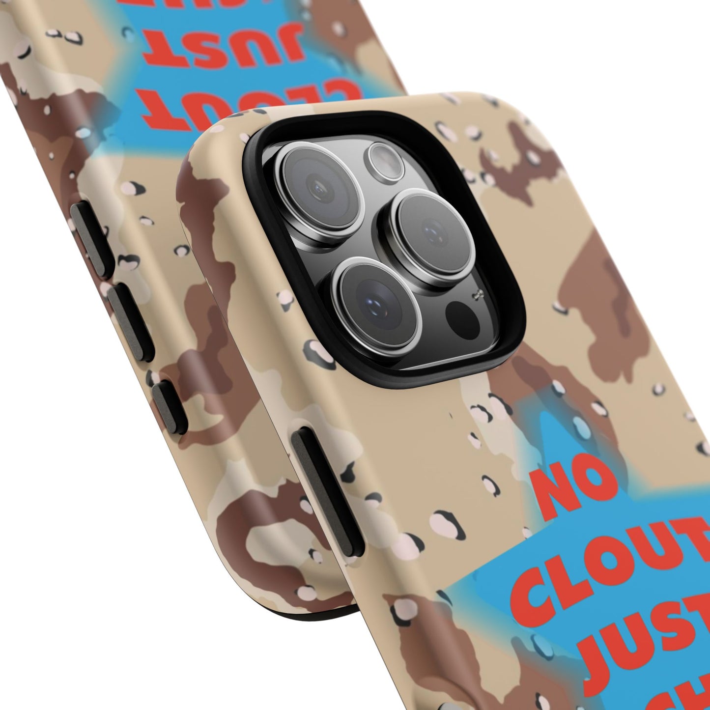 "No Clout Just Riches"  Desert Phone Case